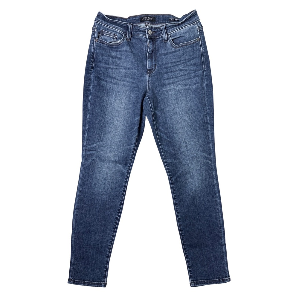 Judy Blue Slim Fit Jeans Dark Wash Stretch‎ Denim Size 7/28 JB82428DK